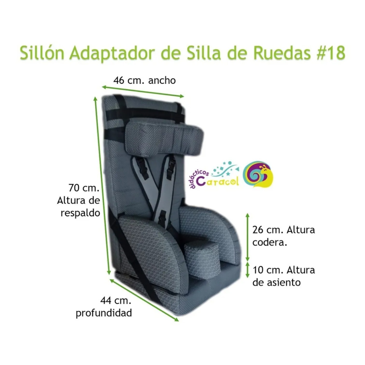 Asiento Postural PCI
