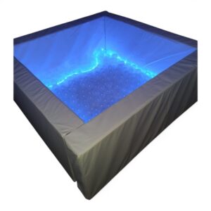 Alberca con Luz LED RGB 120×40 cm
