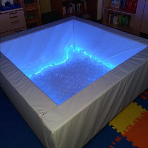 Alberca con Luz LED RGB 120×40 cm