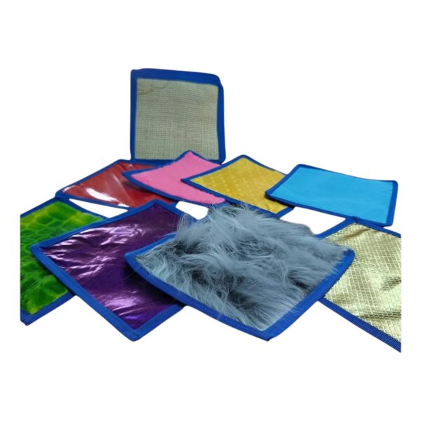Tapetes Sensoriales 16 Piezas – Estimulación y Juego Táctil - Imagen 6
