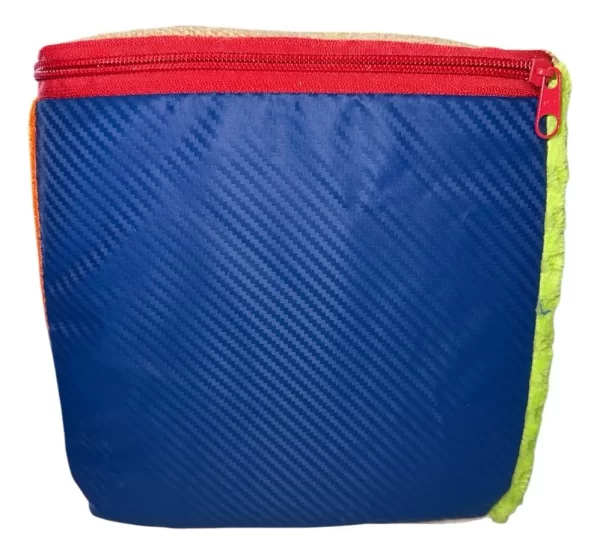 Cubo de Texturas 20 cm - Terapia Sensorial y Estimulación - Imagen 2