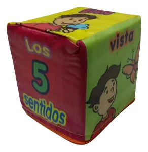 Cubo Didáctico de los 5 Sentidos