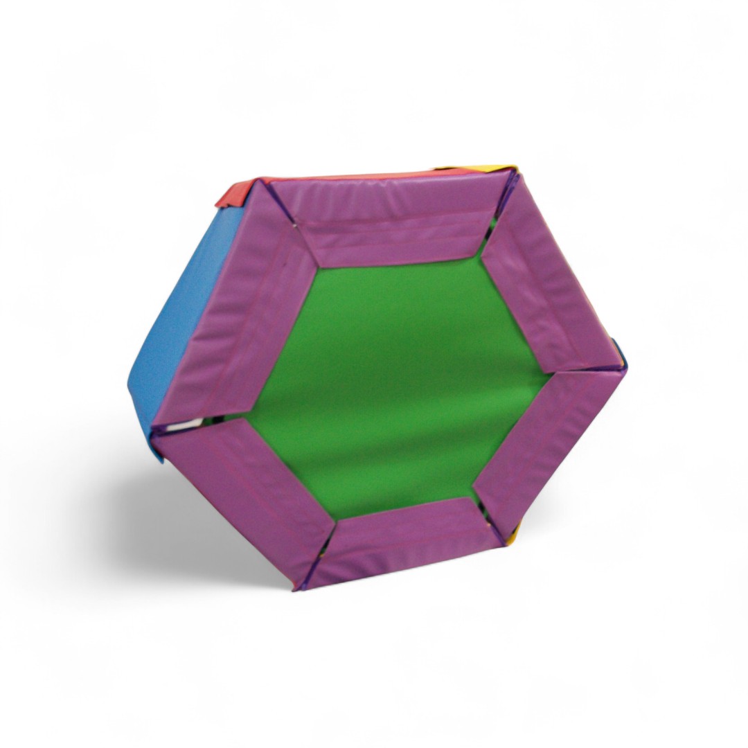 alberca de pelotas hexagonal desmontable