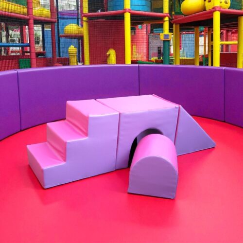 Gimnasio Sensorial Espuma – Escalera, Rampa y Túnel