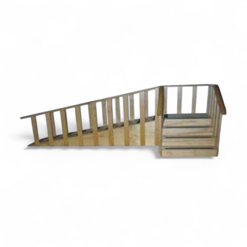 Escalera con Rampa para Rehabilitación Física y Terapia