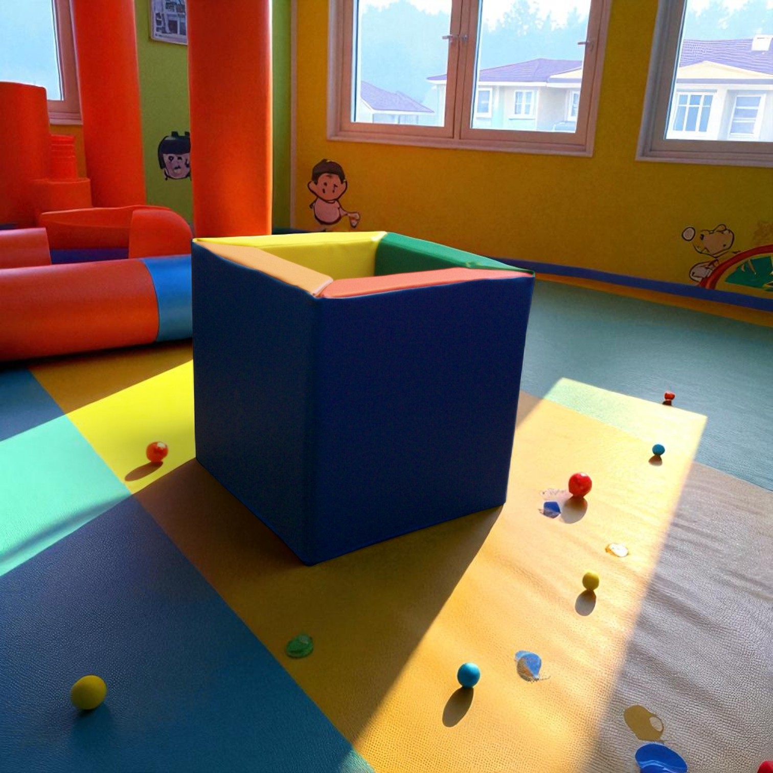 cubo armable - estimulación