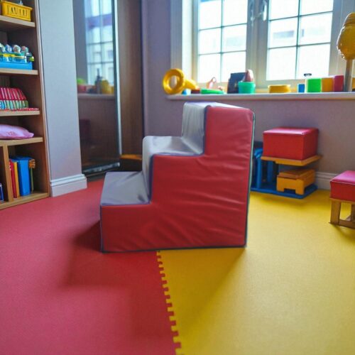 Escalera de Espuma Infantil – Módulo del Gimnasio Sensorial