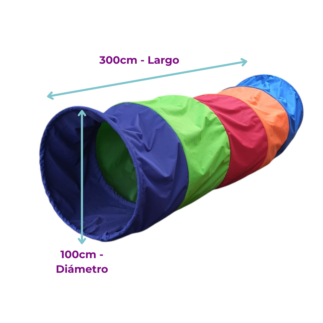Túnel Gusano Gigante Adulto diam. 1m diam. x 3m largo | Juego - Imagen 3